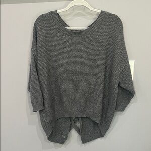 New York and Company Sparkle Gray Sweater